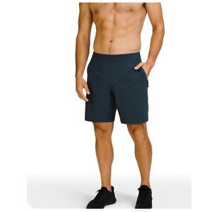 Lululemon Men’s Shorts Size M Lined Pace Breaker Running Shorts Pitch Blue